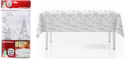 Xmas tablecloth 240x135cm, , medium