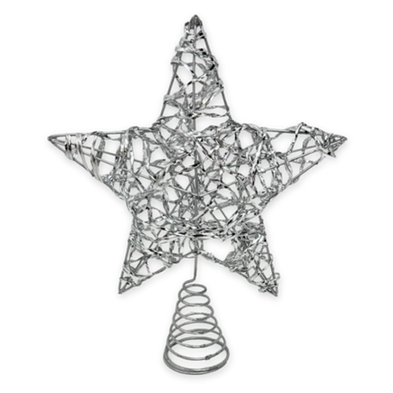 Xmas top star 20x25cm (available in 3 colours)-null