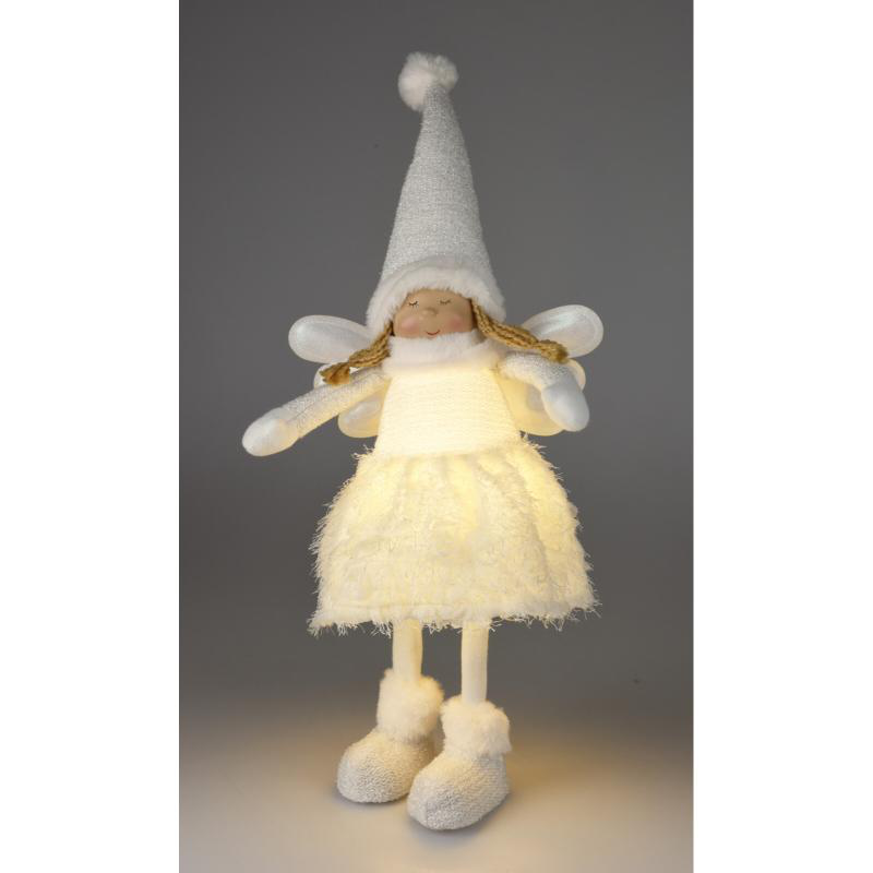 Angel girl w&iota;&tau;&eta; led 69cm - white, , medium-null