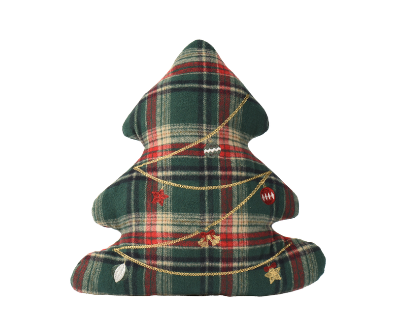 Cushion eg 100% polyester green, , medium-null