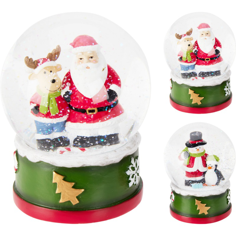 Product image: Christmas waterball 14cm - assorted designs, , medium-null