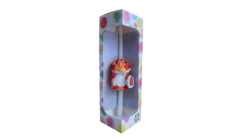 10cm mini motsu red dinosaur, , medium-null