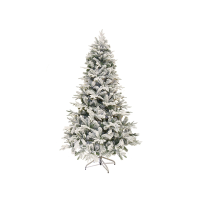 Christmas tree frosted alpine pe&pvc snowy 210cm, , medium