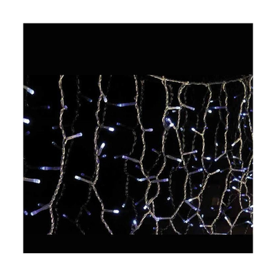 100 christmas lights rain white light (180cm x 60cm) outdoor 31v, White, medium