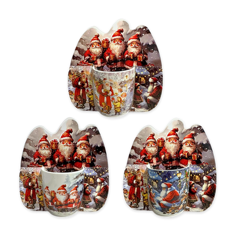 Mv xmas santa mug 350ml gift set (1 pcs - random selection), , medium-null