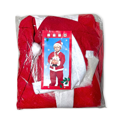 Xmas santa suit kids one size, , medium