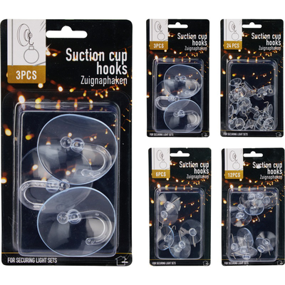 Suction cup 4pcs - assorted designs, , medium