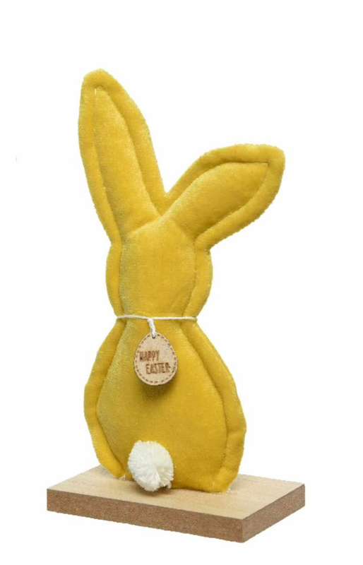 Bunny velvet - yellow-null
