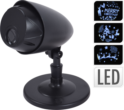 Led projector 3d ip44, , medium