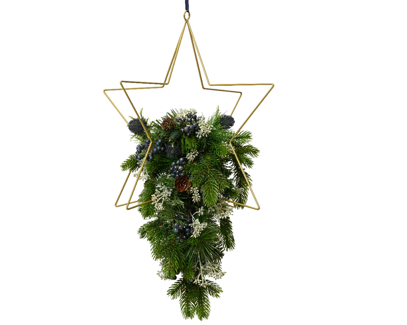 Metal star hanger, , medium-null