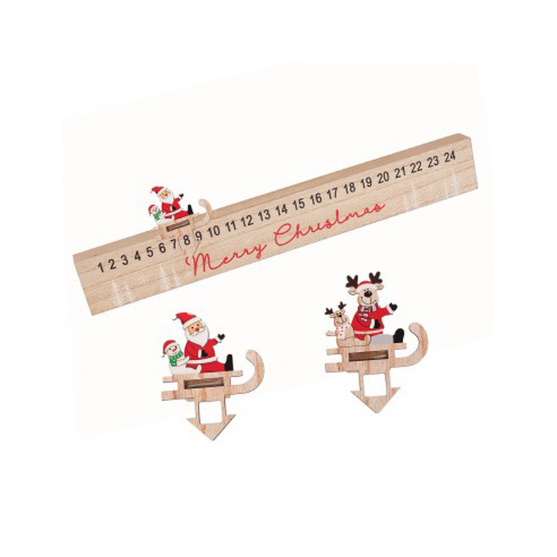 Christmas sleigh table calendar, , medium-null