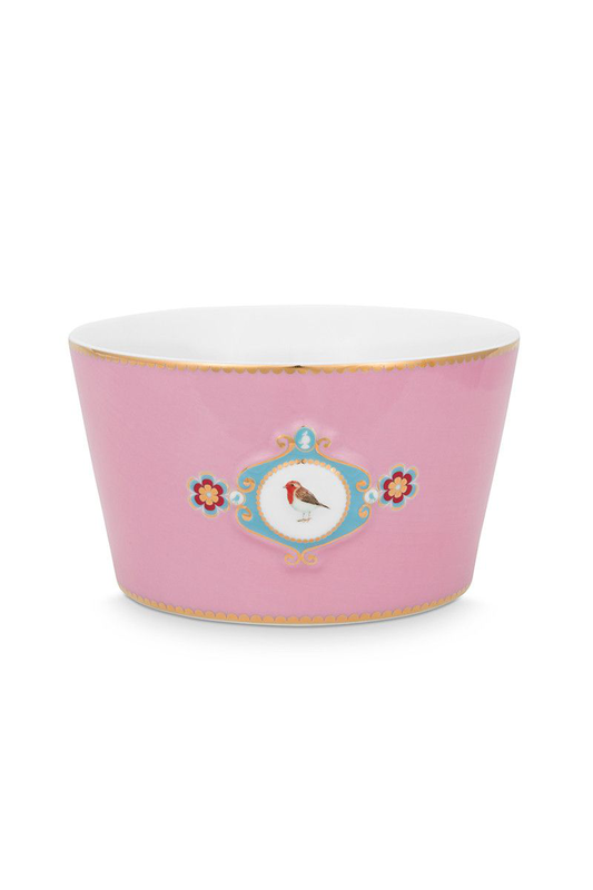 A pip love birds bowl pink, , medium-null