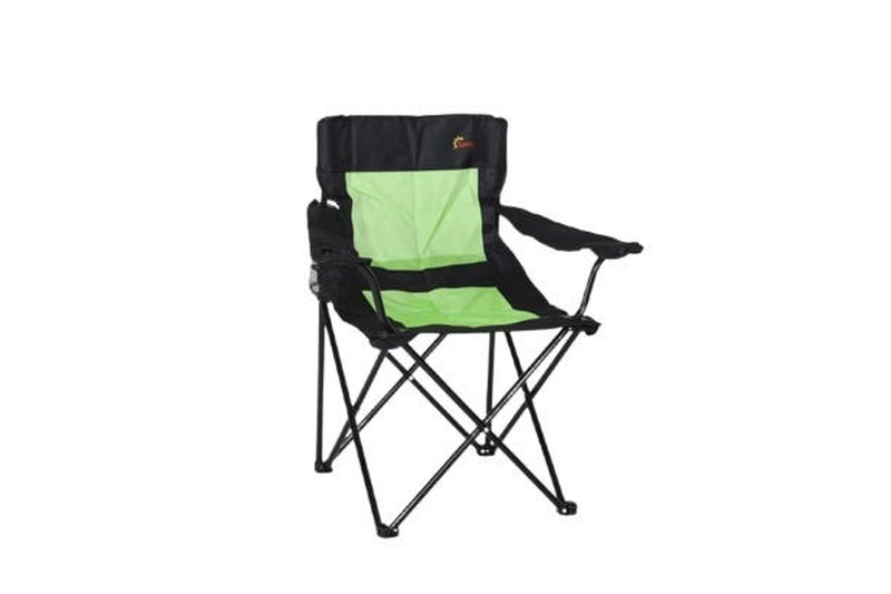 Superbeach dolfin folding beach chair 85x53x81cm - green/black, , medium-null