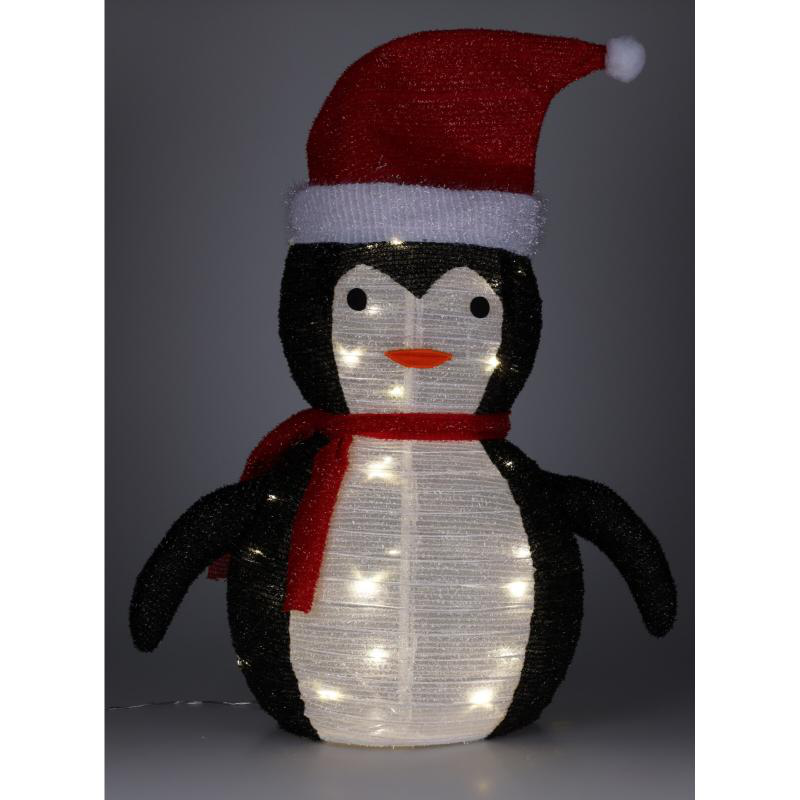 Product image: Διακοσμητικος πιγκουινος με led 68cm, , medium-null