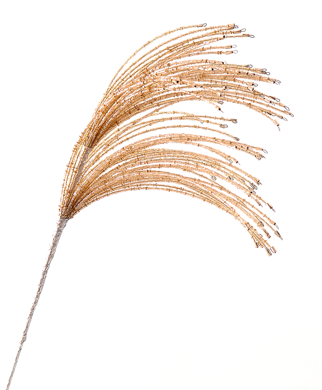 Gold standing spray with acrylic glass, , medium-null