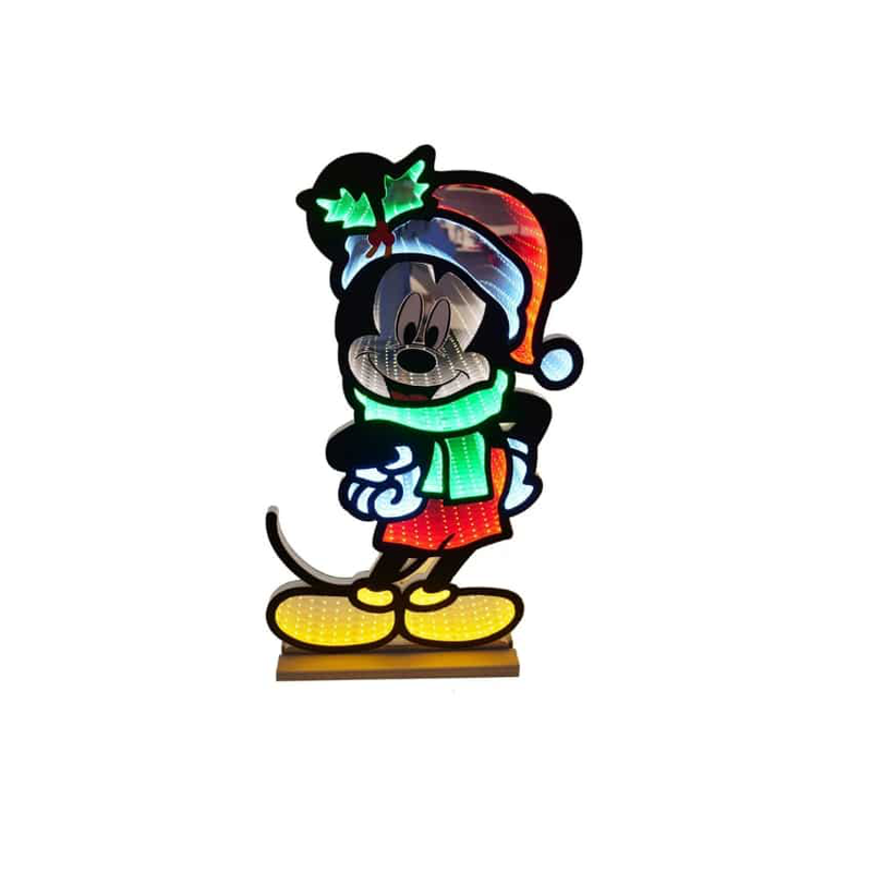 Infinity lighting mickey scarf christmas 90 cm, , medium-null