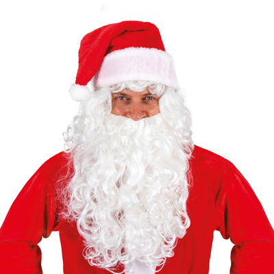 Santa claus wig and beard, , medium