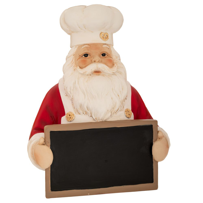 Product image: Red santa holding blackboard, , medium-null