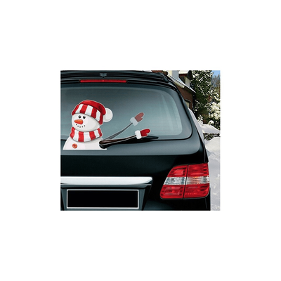 Snowman car sticker, , medium