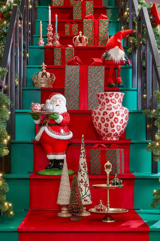 Mica decoration tree red fsc 100% 78x16cm, , medium-null