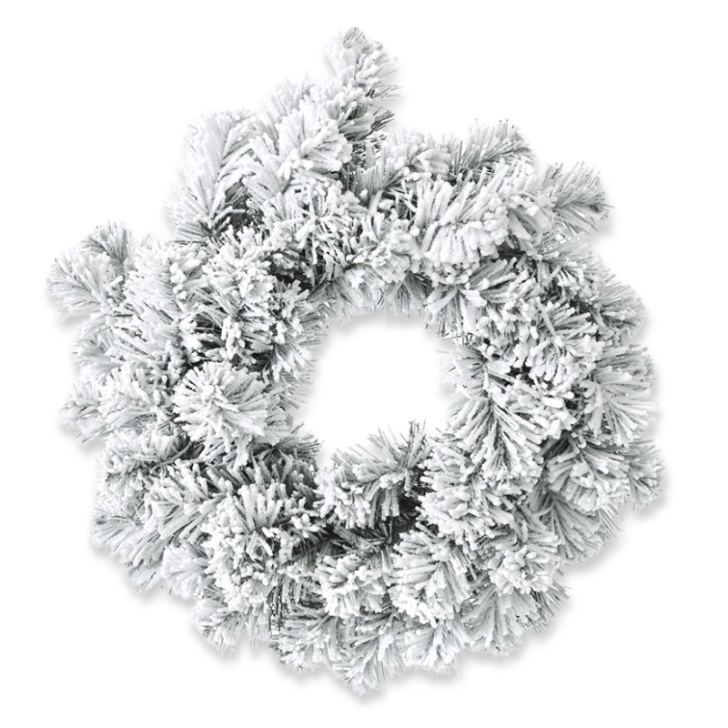 Product image: Christmas snowy wreath 40cm, , medium-null