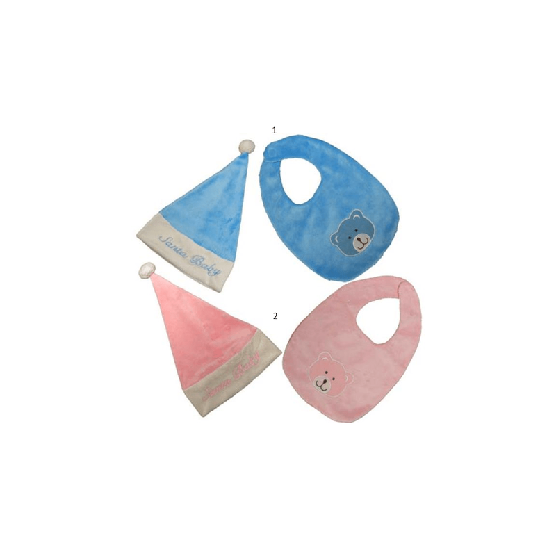 Product image: Christmas set baby hat & bib, , medium-null