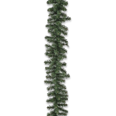 Christmas green garland 270cm 180t pvc, , medium