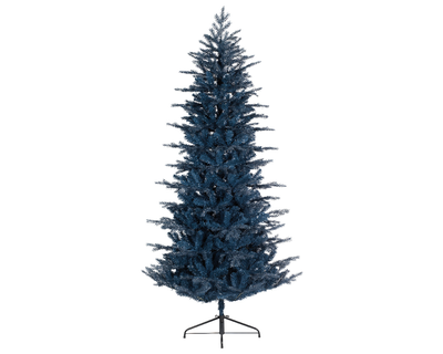 Frosted blue tree h.210cm, , medium