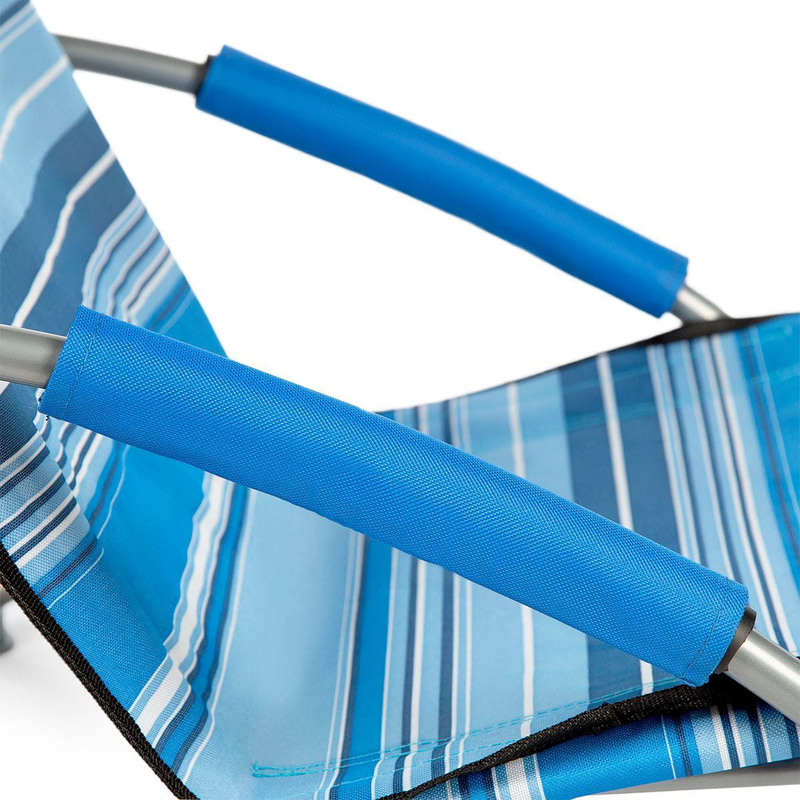 Nils camp nc3035 blue striped beach chair, , medium-null