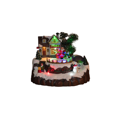 Christmas illuminated toys workshop with music and motion, , medium
