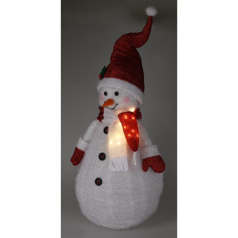 Product image: Ορθιος χιονανθρωπος με 10led 120cm, , medium-null