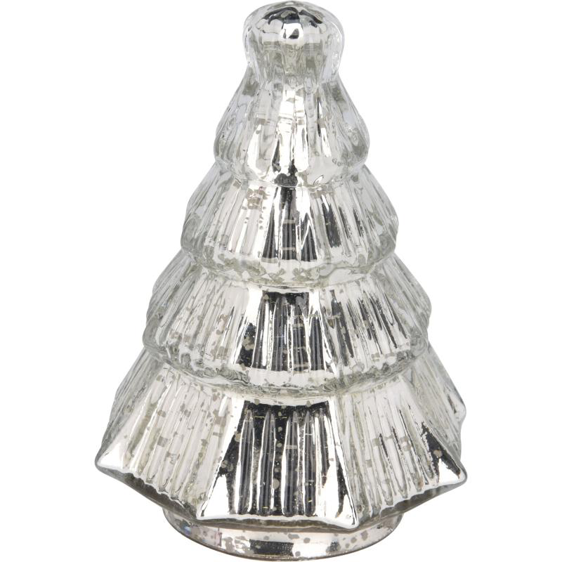 Product image: Χριστουγεννιατικο γυαλινο δεντρο ασημι - διαφορα σχεδια, , medium-null