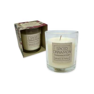 Xmas candle gift set cinnamon spice, , medium