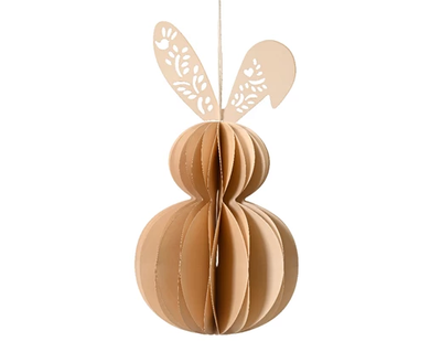 Bunny paper beige, , medium