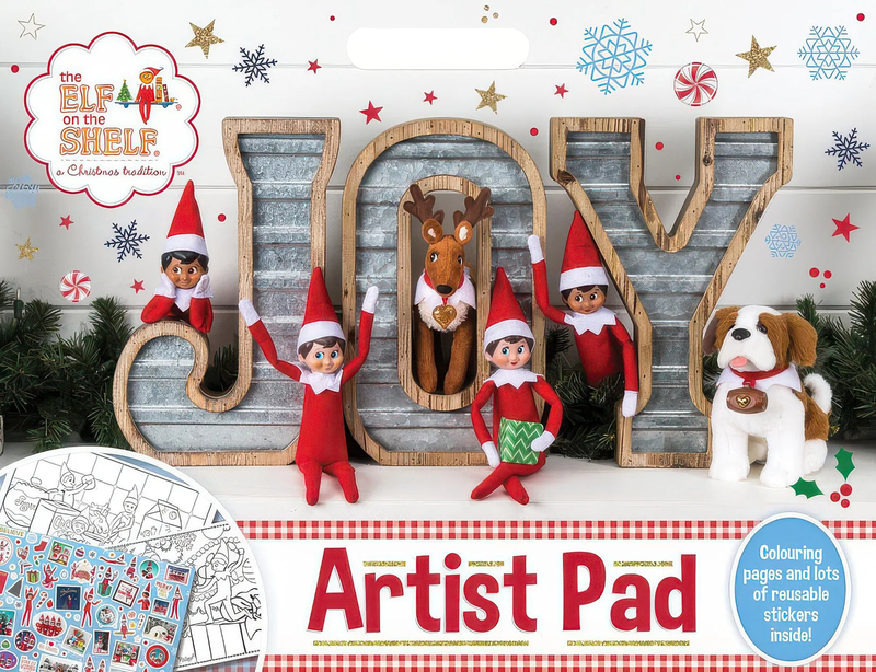 Elf on the shelf artist pad, , medium image number null