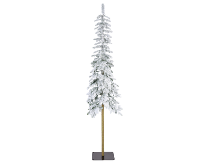 Alpine fir snowy green/white h210cm, , medium
