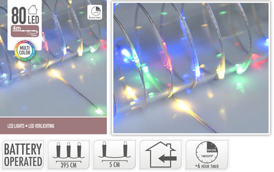 Led lights 80l multi timer bo, , medium
