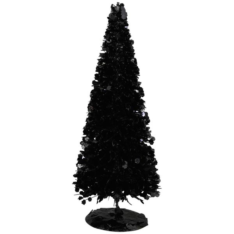 Large christmas tree glisser black, , medium-null