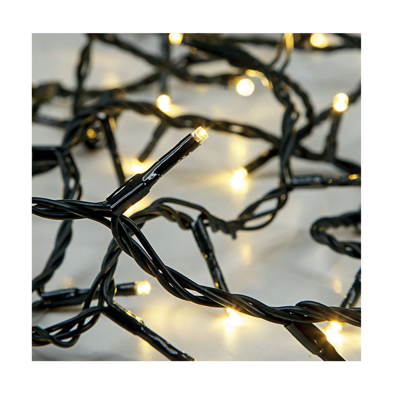 120 led 3mm net christmas lights warm white light, , medium-null