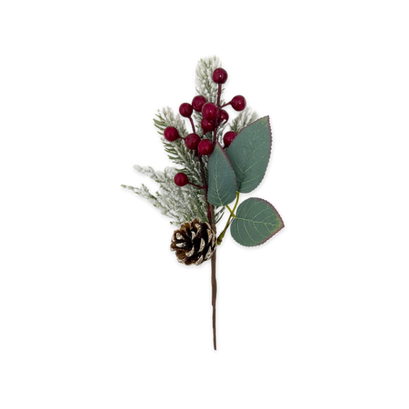 Product image: Xmas artificial snowy stem 30cm, , medium-null