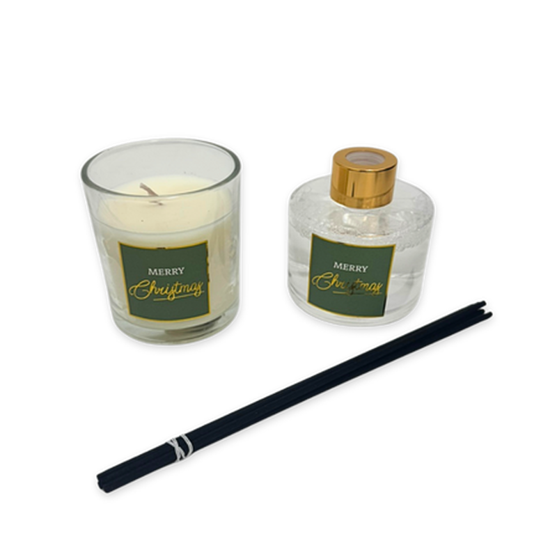 Product image: Xmas diffuser & candle gift set mistletoe & fir, , medium-null
