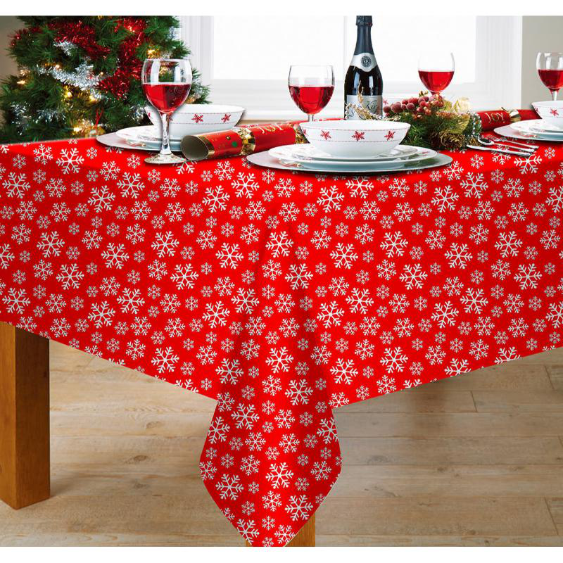 Christmas tablecloth 130x180cm - assorted designs, , medium-null