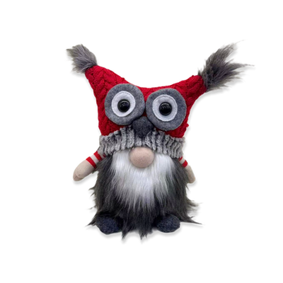 Xmas owl soft santa hq249254-11 19x13x28, , medium