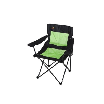 Superbeach dolfin folding beach chair 85x53x81cm - green/black, , medium