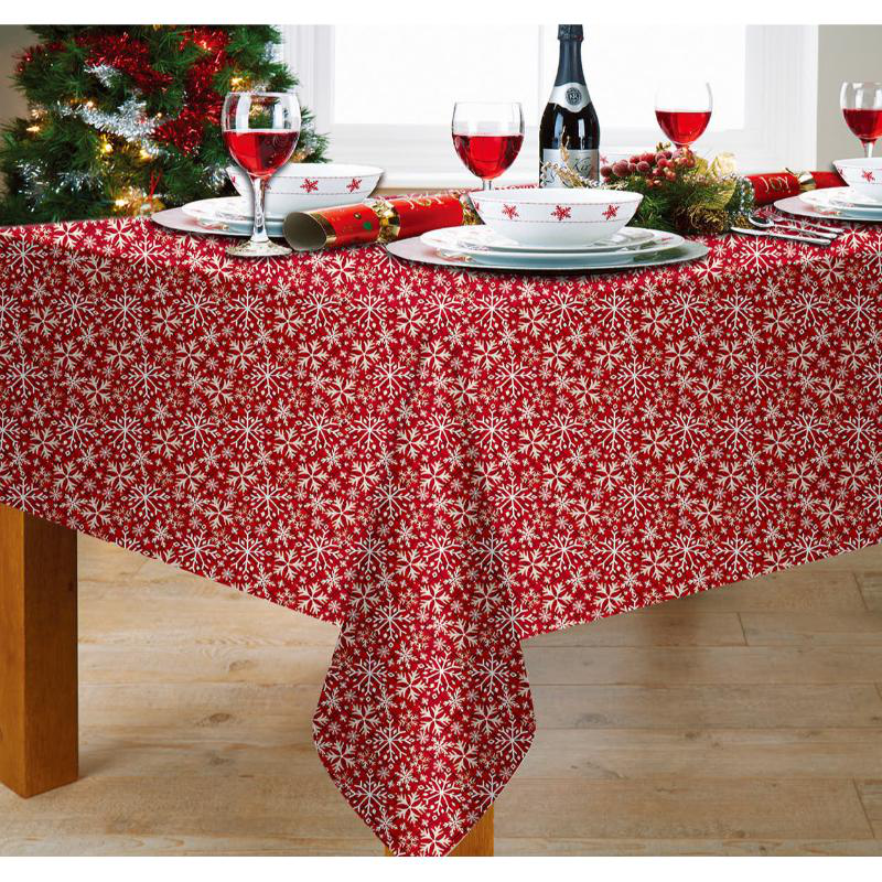 Christmas tablecloth 130x180cm - assorted designs, , medium-null