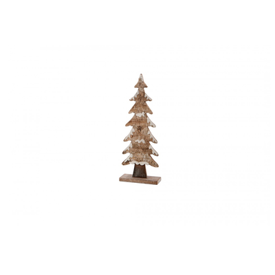 Christmas tree wooden 13x6x39cm, , medium