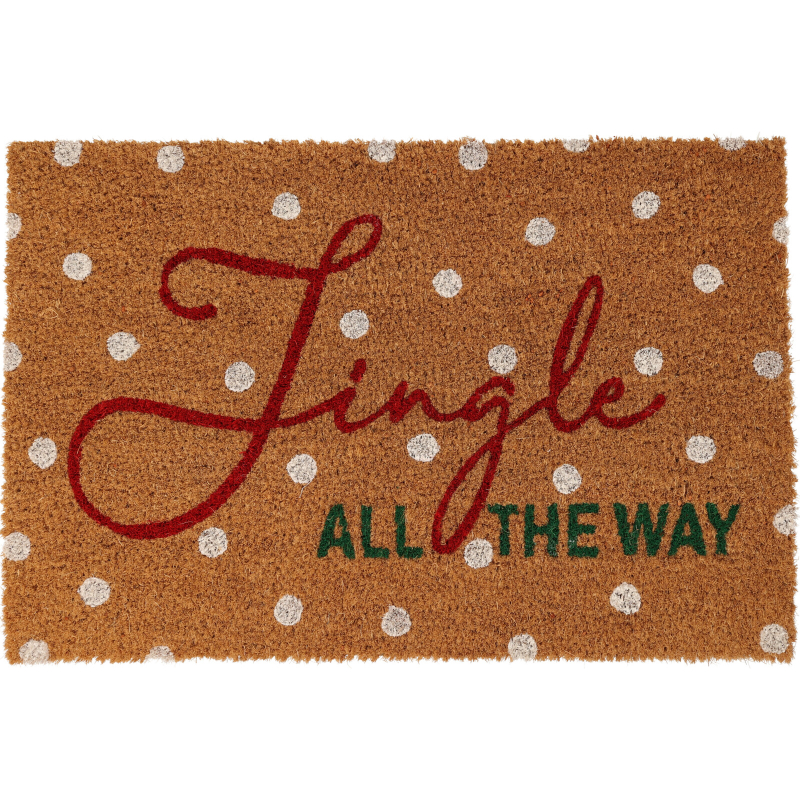Christmas doormat 59x39x1.5cm - assorted designs, , medium-null