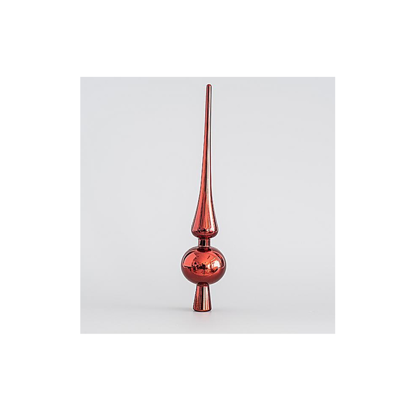 Christmas stick for tree top 28cm white-null