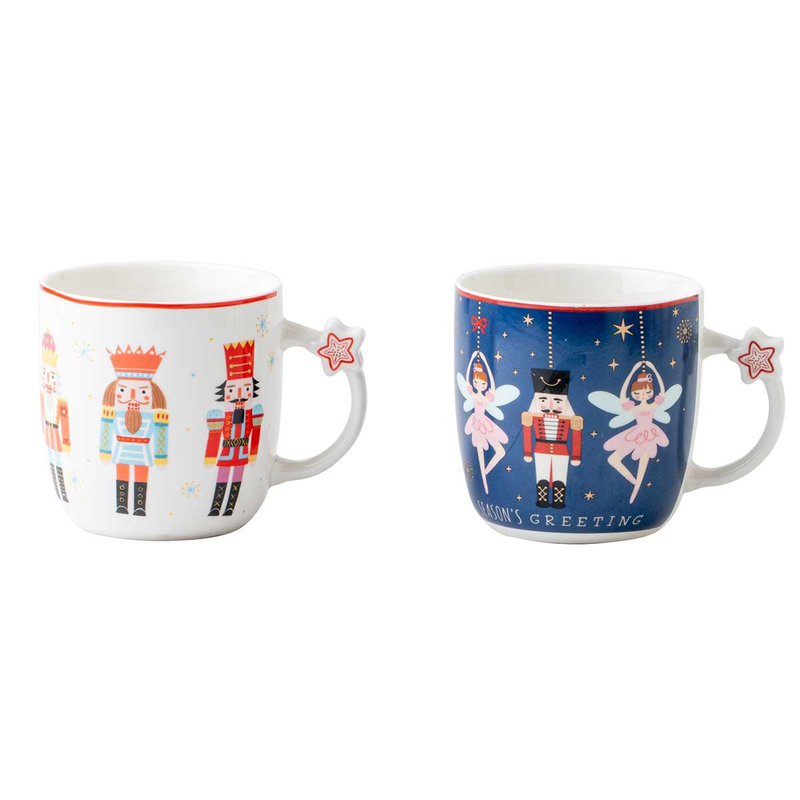 Mv ballerina nutcracker 2 pcs mug set, , medium-null