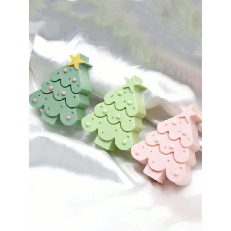 Pentart καλουπι σιλικονης χριστουγεννιατικο δεντρο 7.7x6.2cm, , medium-null